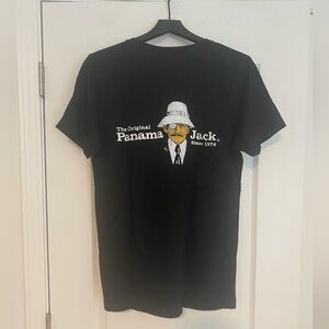 NWT Panama Jack Black T-Shirt Size Medium